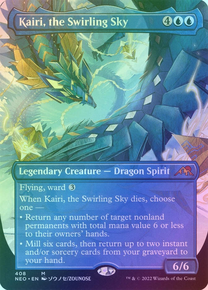 Kairi, the Swirling Sky (NEO) (408) / Borderless / Foil
