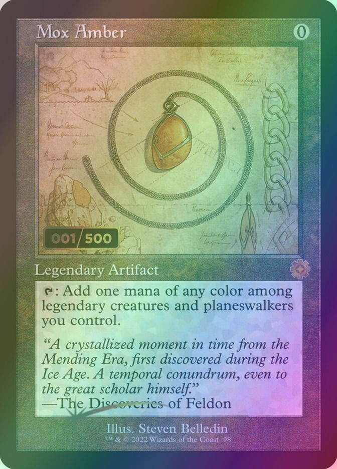 Mox Amber (BRR) (98z) / Serialized