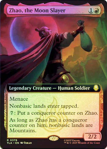 Zhao, the Moon Slayer (TLA) (376) / Extended Art / Foil