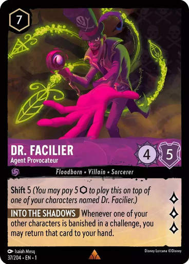 Dr. Facilier - Agent Provocateur (LOR_TFC)
