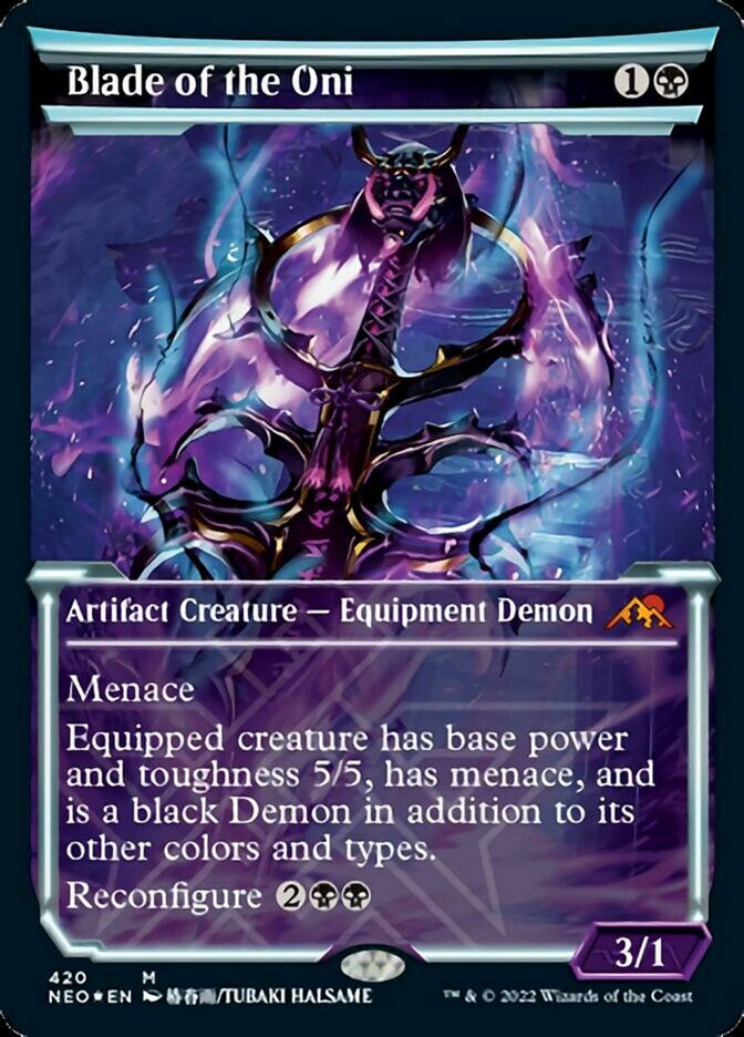 Blade of the Oni (NEO) / Etched Foil