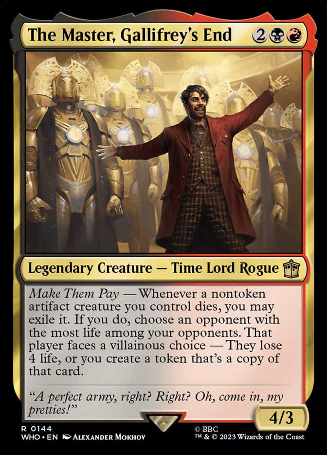 The Master, Gallifrey's End (WHO) (144)