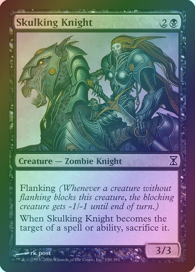 Skulking Knight (TSP) (130) / Foil