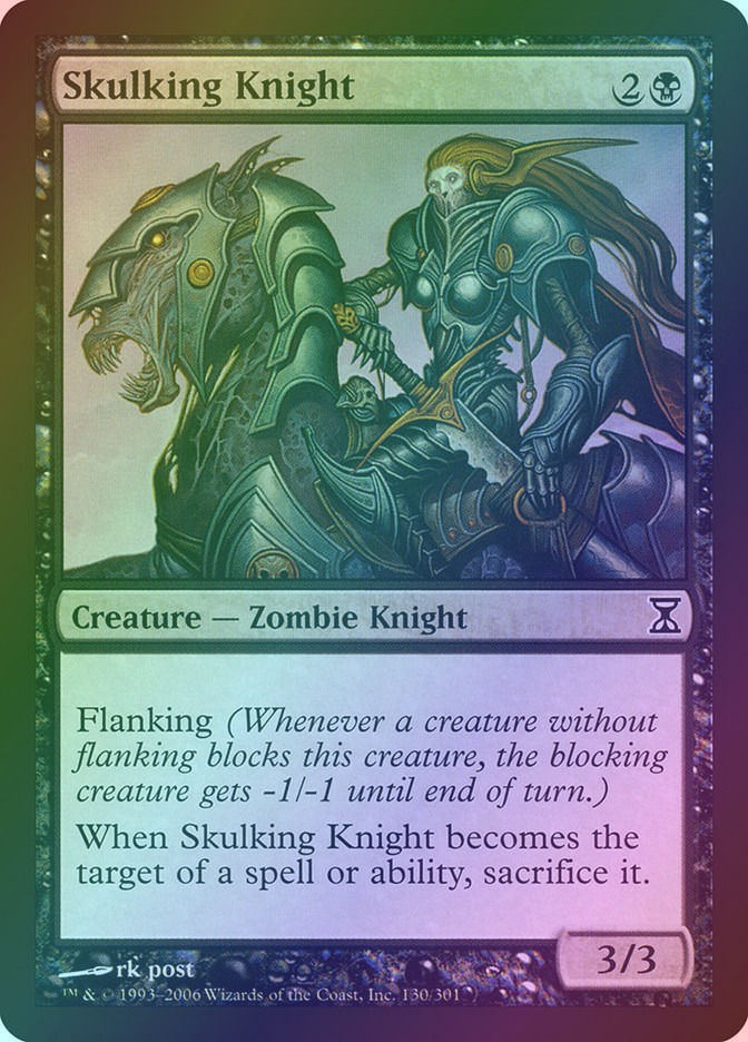 Skulking Knight (TSP) (130) / Foil