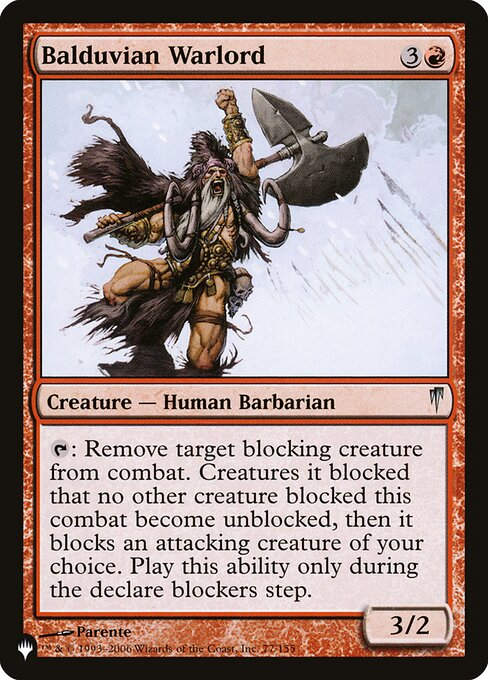 Balduvian Warlord (PLST) (CSP-77)