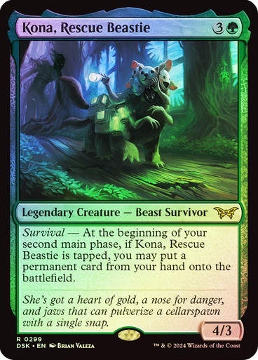 Kona, Rescue Beastie (DSK) (299) / Foil (Ghost)