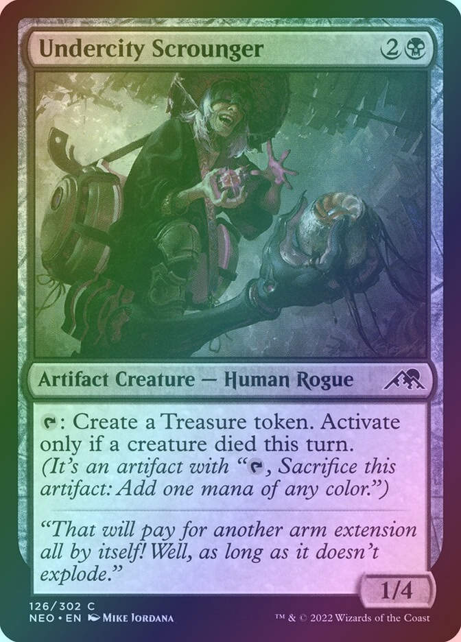 Undercity Scrounger (NEO) (126) / Foil