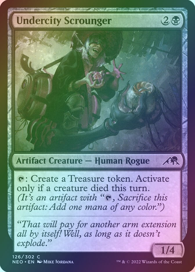 Undercity Scrounger (NEO) (126) / Foil