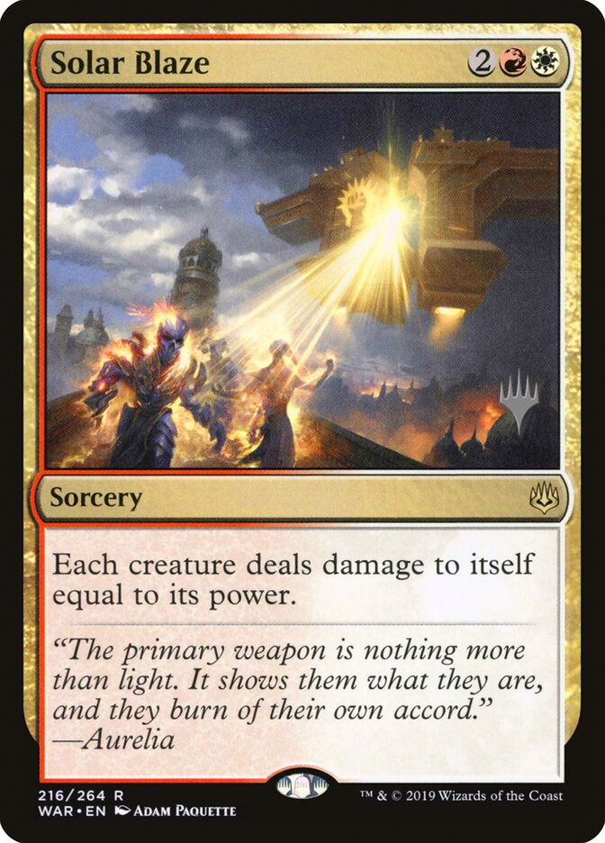 Solar Blaze (PWAR) (216p)