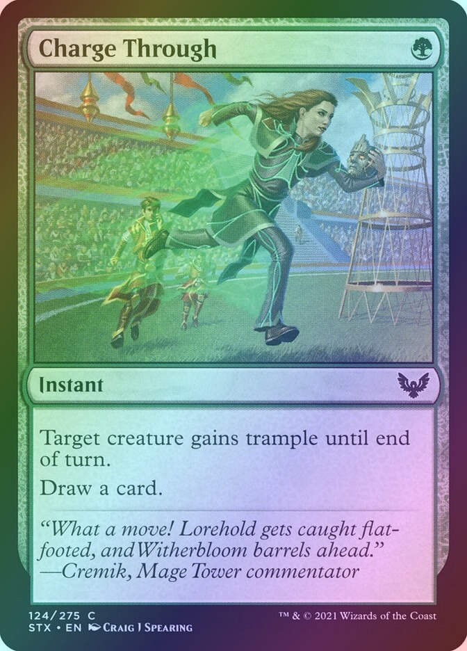Charge Through (STX) (124) / Foil