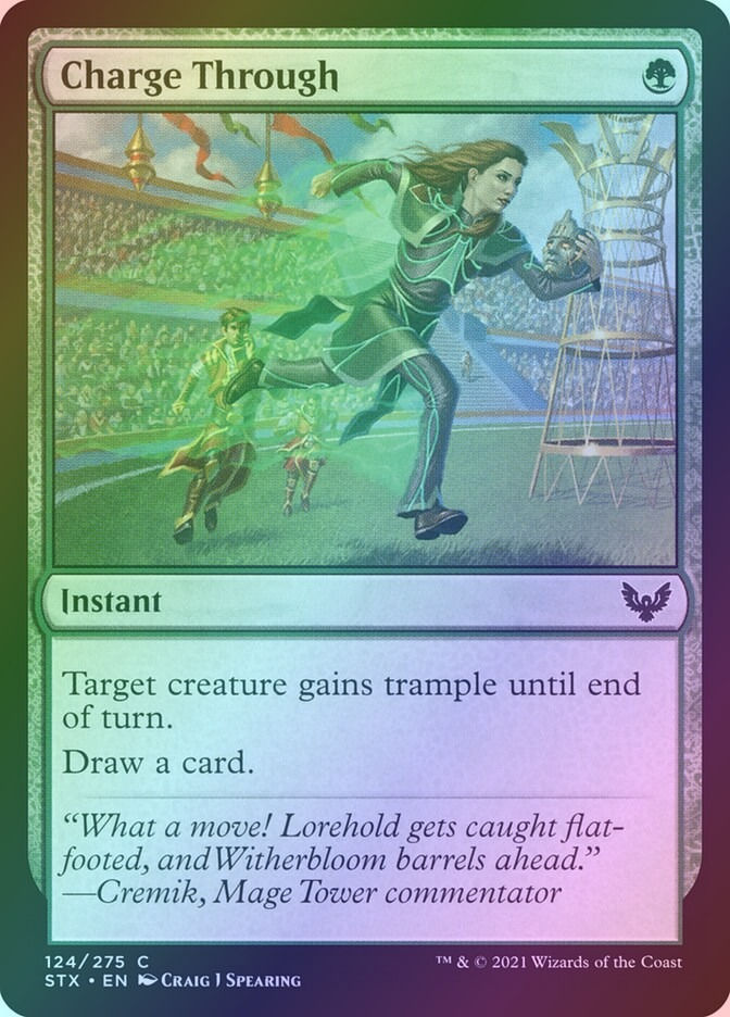 Charge Through (STX) (124) / Foil