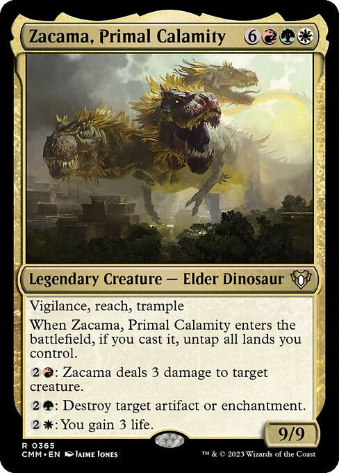 Zacama, Primal Calamity (cmm)