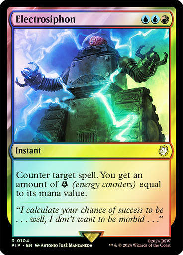 Electrosiphon (pip) (104) / Foil