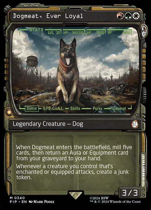 Dogmeat, Ever Loyal (pip) (340) / Showcase