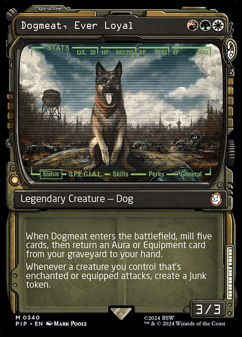 Dogmeat, Ever Loyal (pip) (340) / Showcase