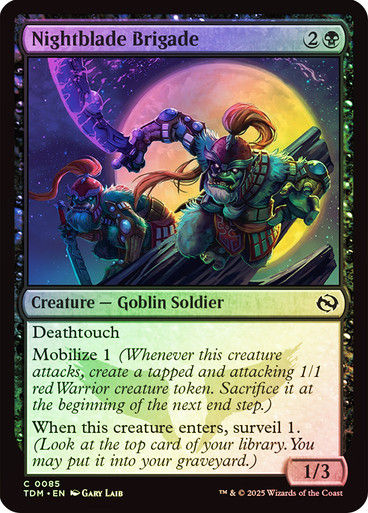 Nightblade Brigade (TDM) (85) / Foil