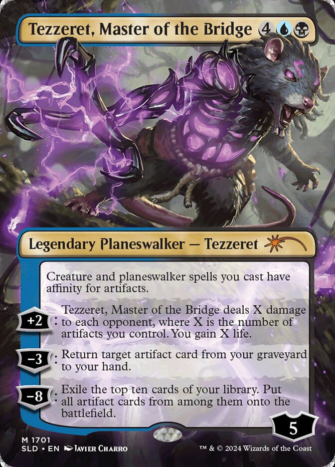 Tezzeret, Master of the Bridge (SLD) (1701) / Borderless