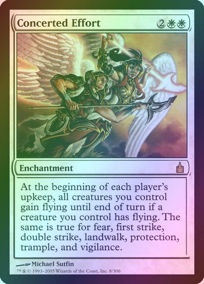 Concerted Effort (RAV) (8) / Foil