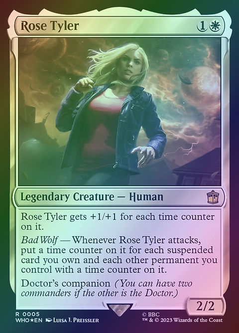 rose tyler mtg card Rose Tyler | Doctor Who Commander