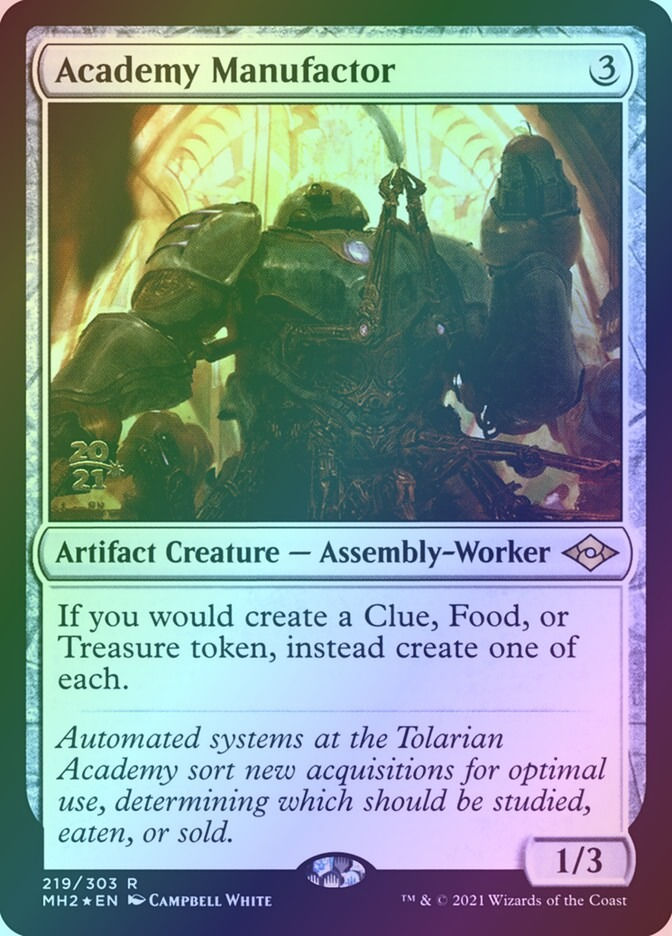 Academy Manufactor (PMH2) (219s) / Foil