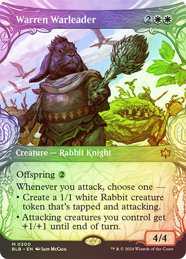 Warren Warleader (blb) (300) / Showcase Foil