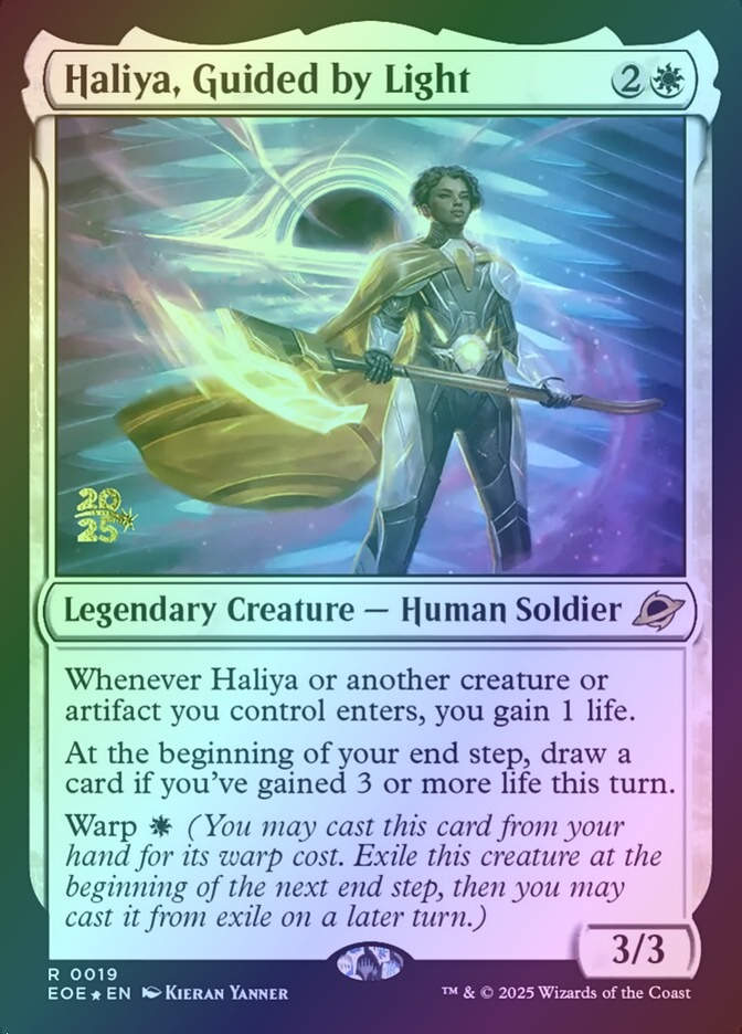 Haliya, Guided by Light (PEOE) (19s) / Foil