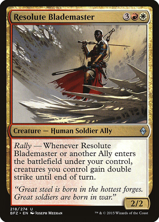 Resolute Blademaster (BFZ) (218)