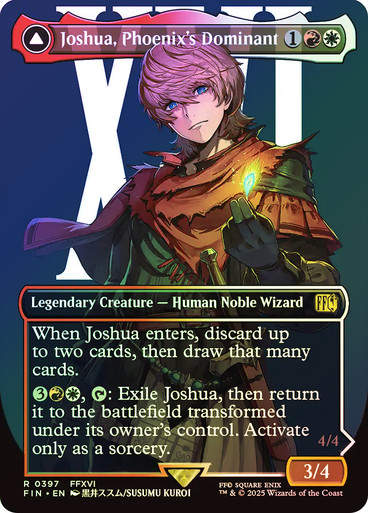 Joshua, Phoenix's Dominant // (FIN) (397) / Borderless / Foil