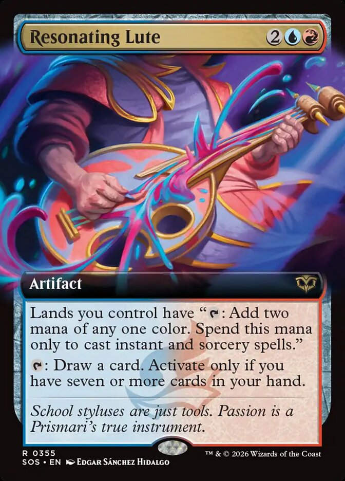 Resonating Lute (SOS) (355) / Extended Art