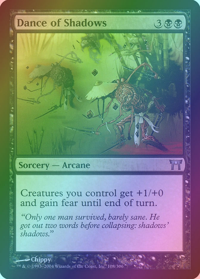 Dance of Shadows (CHK) (108) / Foil