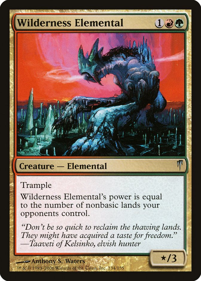 Wilderness Elemental (CSP) (134)