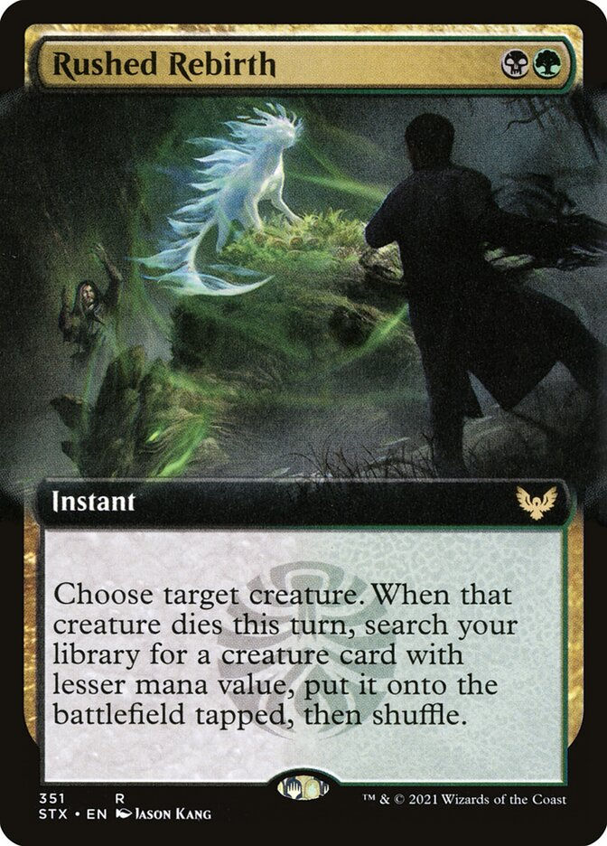 Rushed Rebirth (STX) (351) / Extended Art