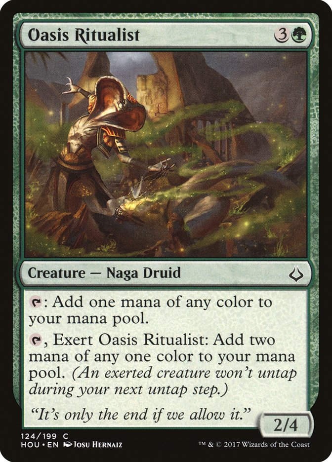 Oasis Ritualist (HOU) (124)