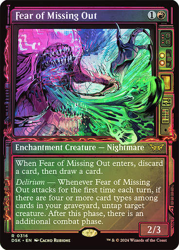 Fear of Missing Out (DSK) (316) / Foil / Showcase