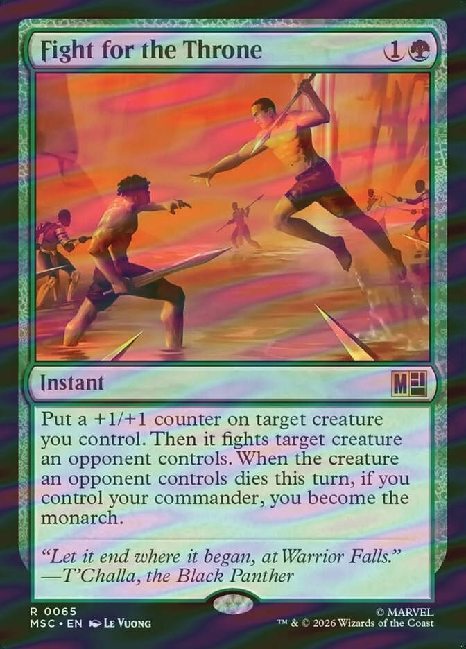 Fight for the Throne (MSC) (65) / Surge Foil