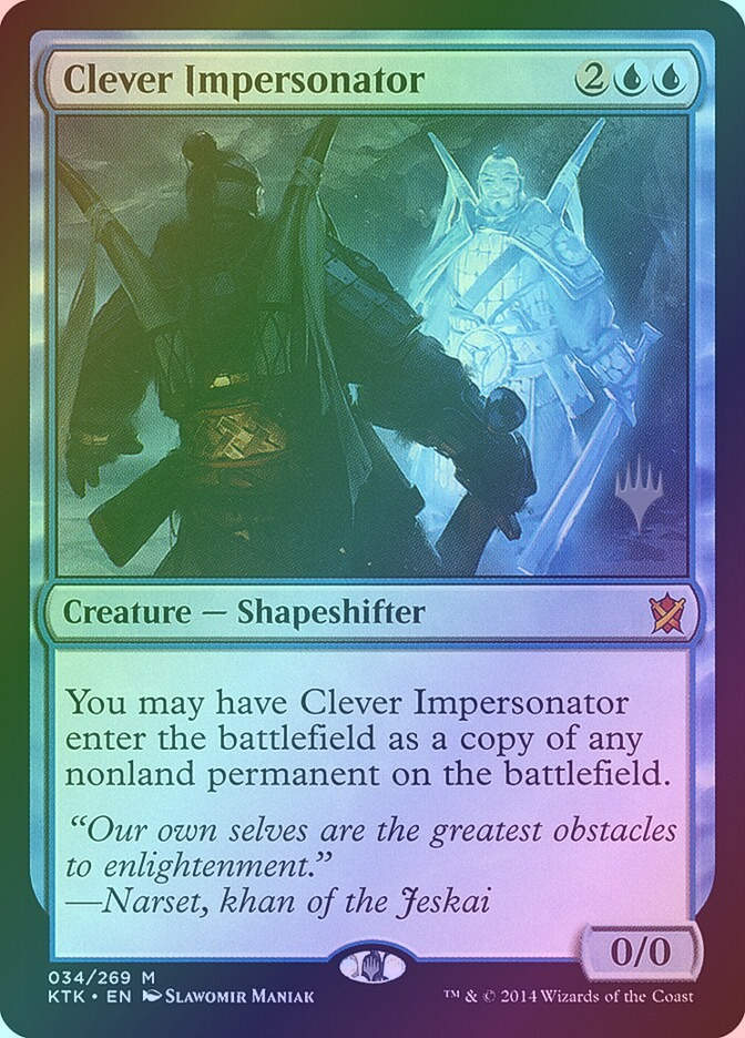 Clever Impersonator (PKTK) (34p) / Foil