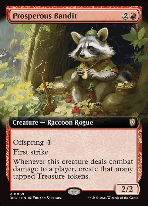 Prosperous Bandit (blc) (59) / Extended Art