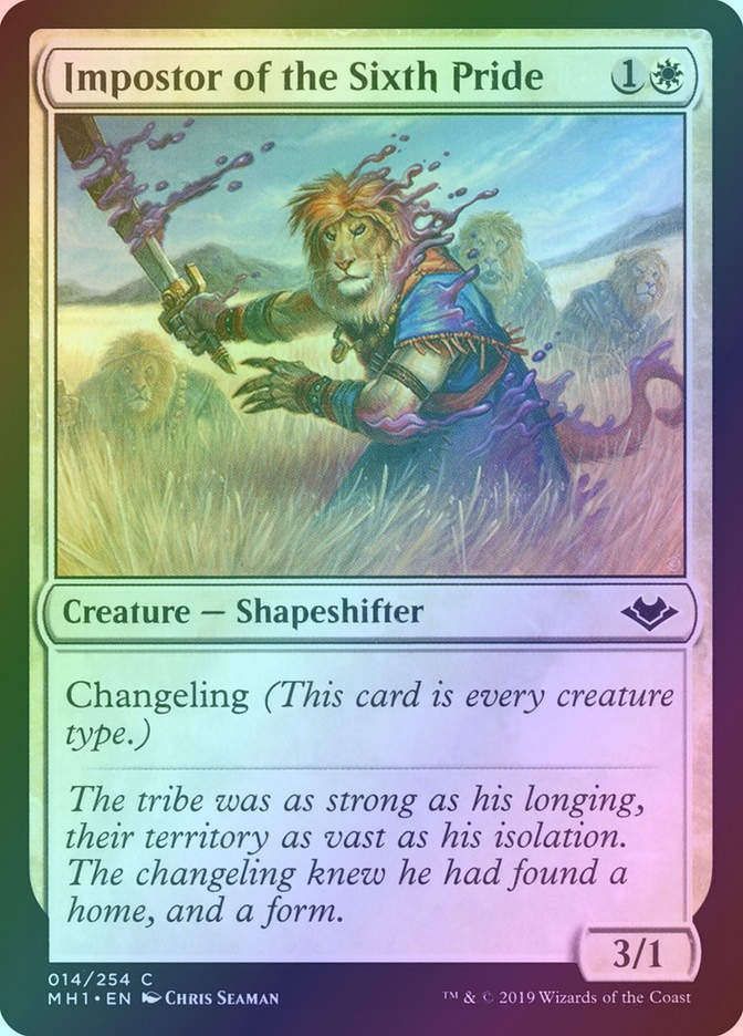 Impostor of the Sixth Pride (MH1) (14) / Foil