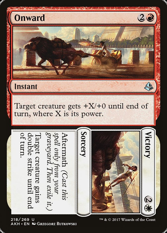 Onward // Victory (AKH) (218)