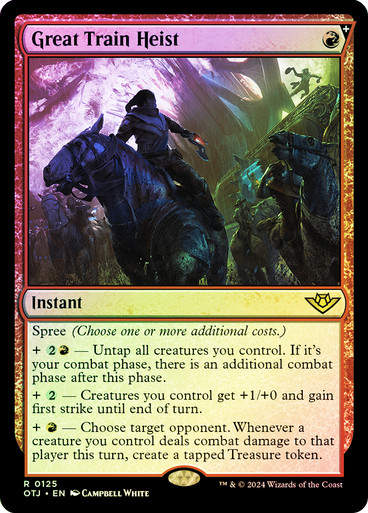 Great Train Heist (otj) (125) / Foil