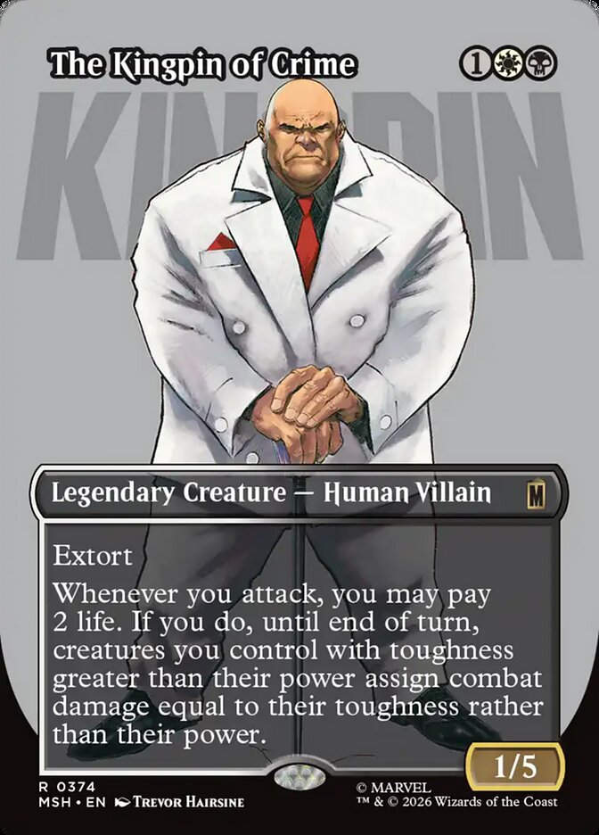 The Kingpin of Crime (MSH) (374) / Borderless