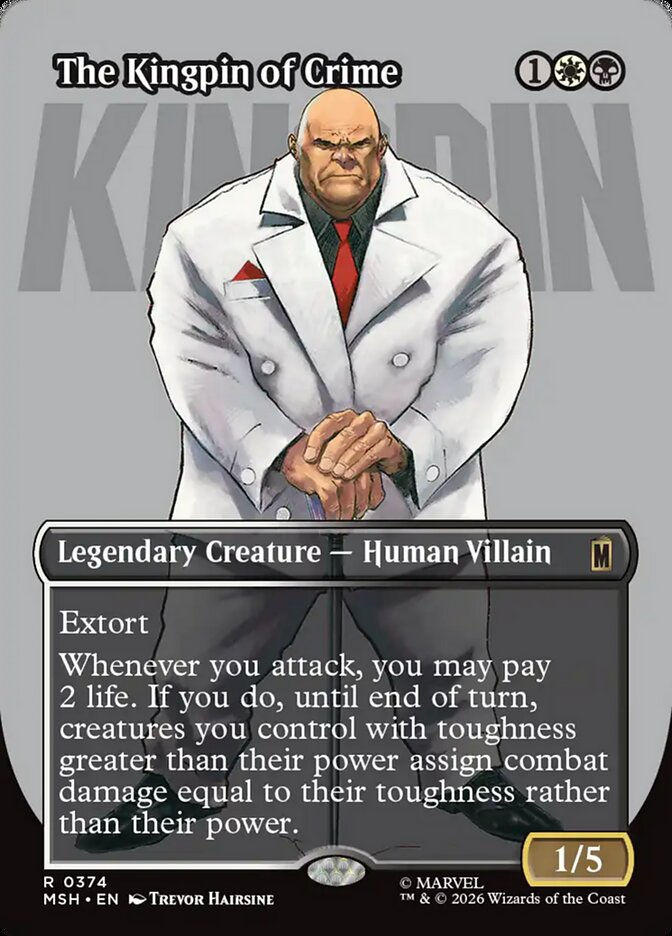 The Kingpin of Crime (MSH) (374) / Borderless