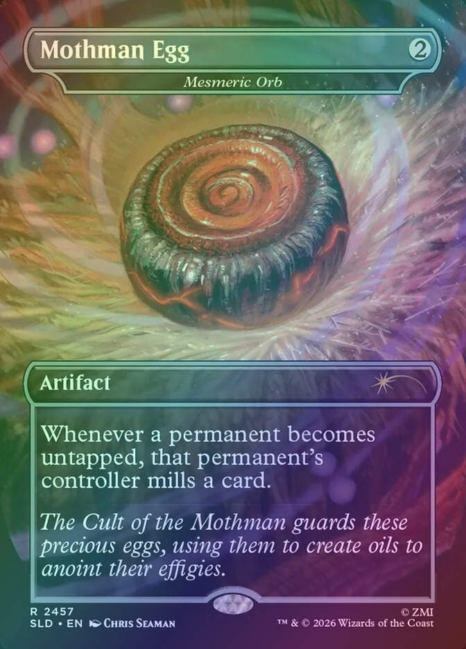Mesmeric Orb (SLD) (2457) / Borderless / Foil