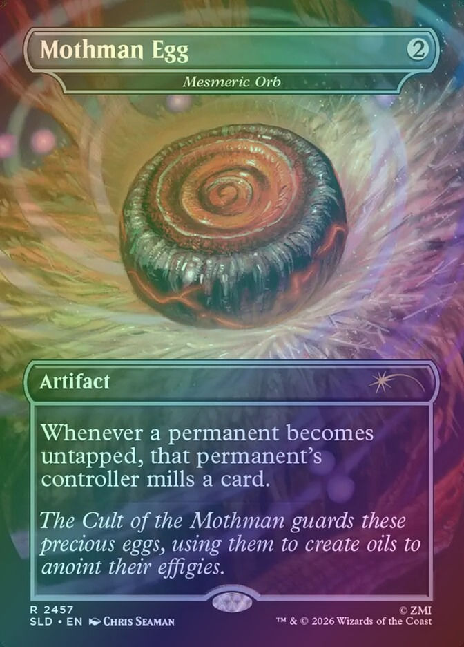 Mesmeric Orb (SLD) (2457) / Borderless / Foil