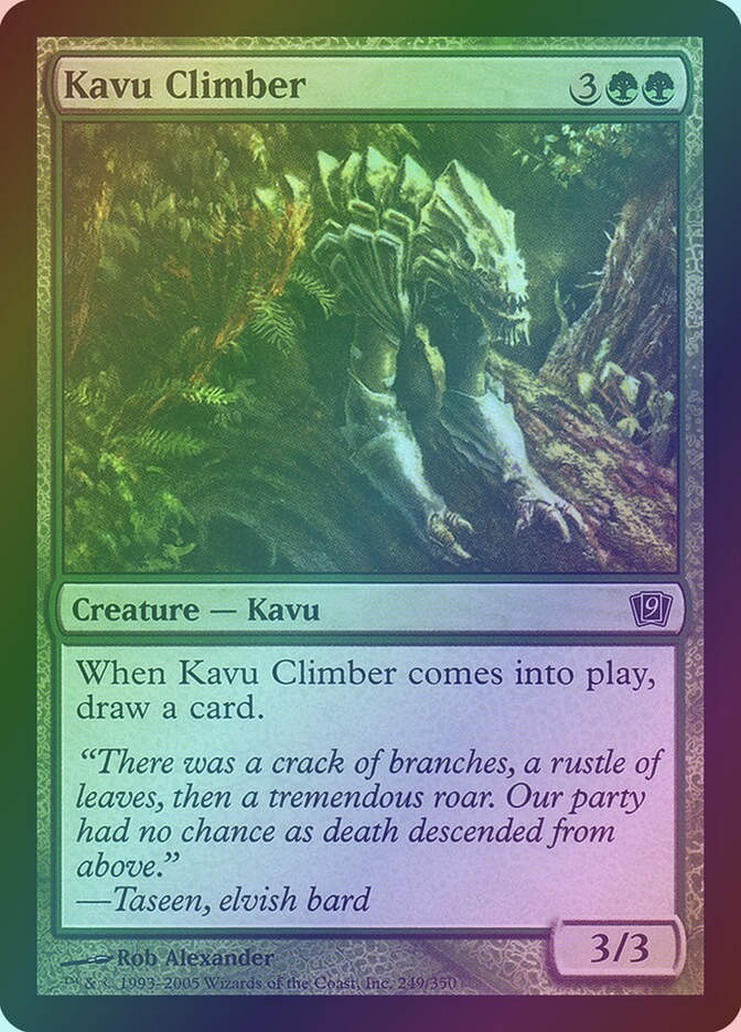 Kavu Climber (9ED) (249★) / Foil