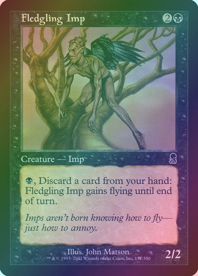 Fledgling Imp (ODY) (137) / Foil