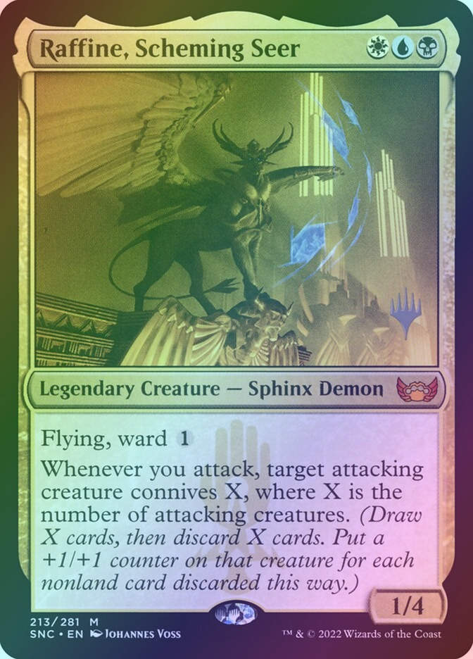 Raffine, Scheming Seer (PSNC) (213p) / Foil