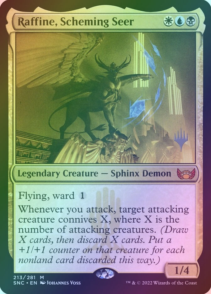 Raffine, Scheming Seer (PSNC) (213p) / Foil