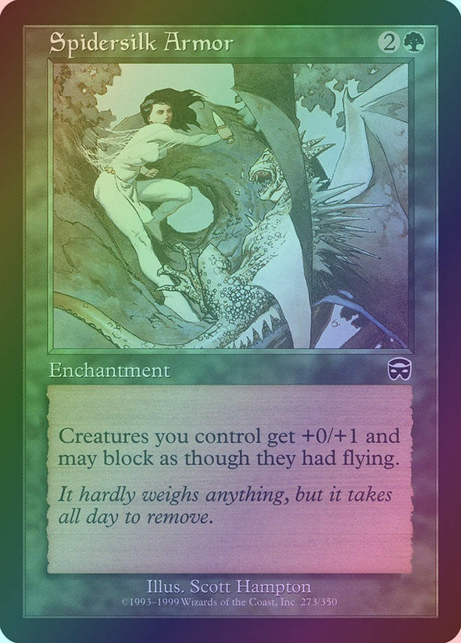 Spidersilk Armor (MMQ) (273) / Foil