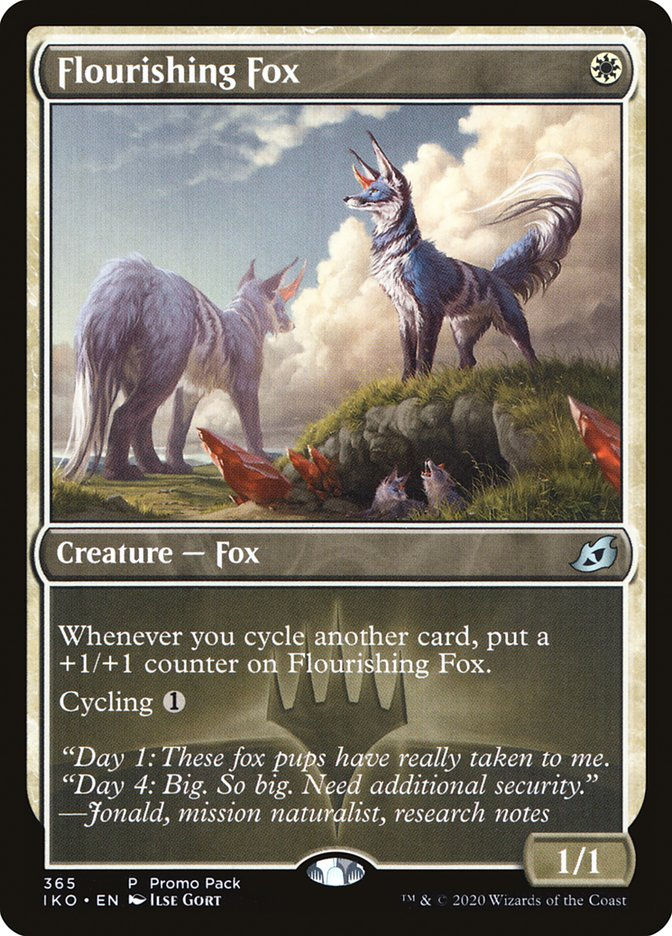 Flourishing Fox (IKO) (365) / Foil